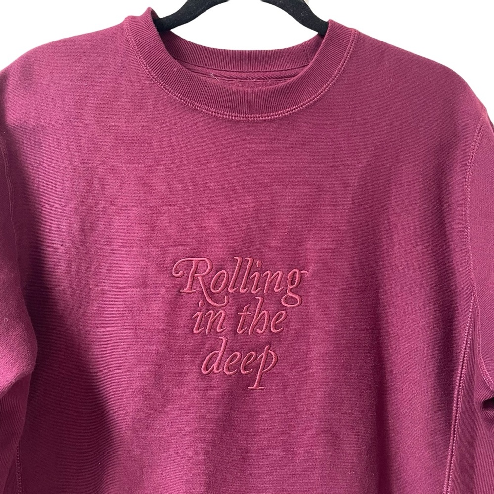 Adele Rolling in the Deep Crewneck Sweatshirt - Picture 2 of 5